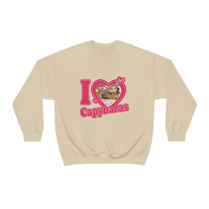 I love Capybaras - Unisex Sweatshirt