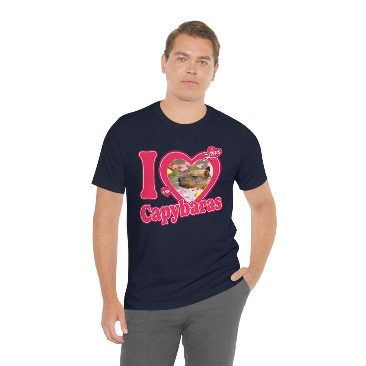 I love Capybaras - Premium Unisex Tee