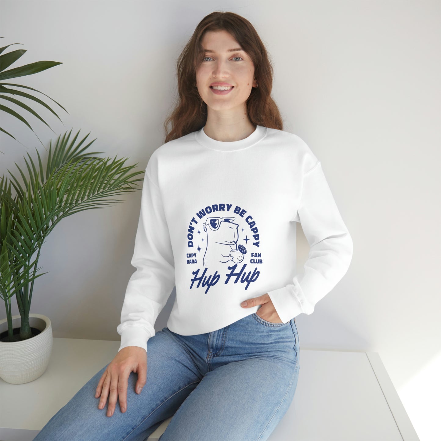 Hup Hup Capybara - Unisex Sweatshirt