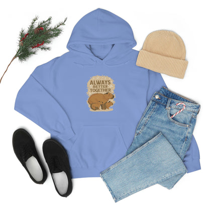 Capybara Family Together - Unisex Hoodie