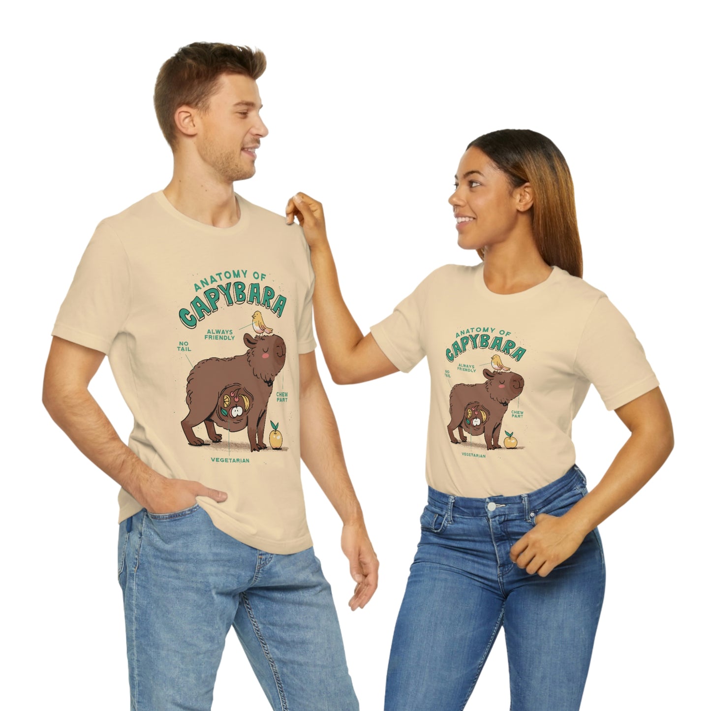 Capybara Anatomy - Premium Unisex Tee