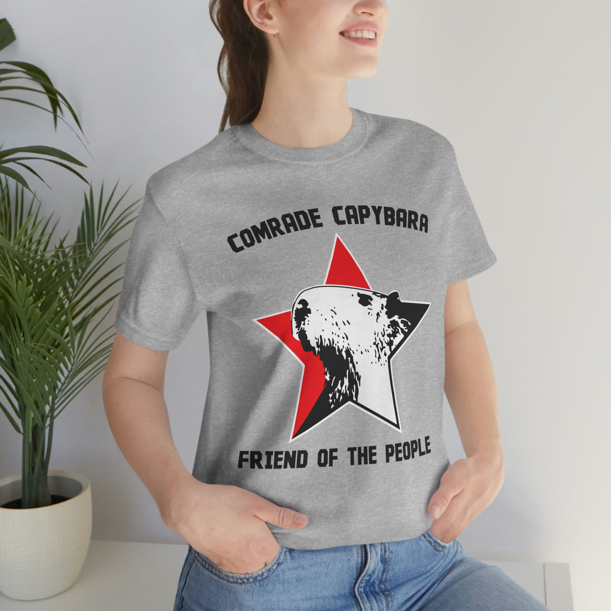Comrade Capybara - Premium Unisex Tee