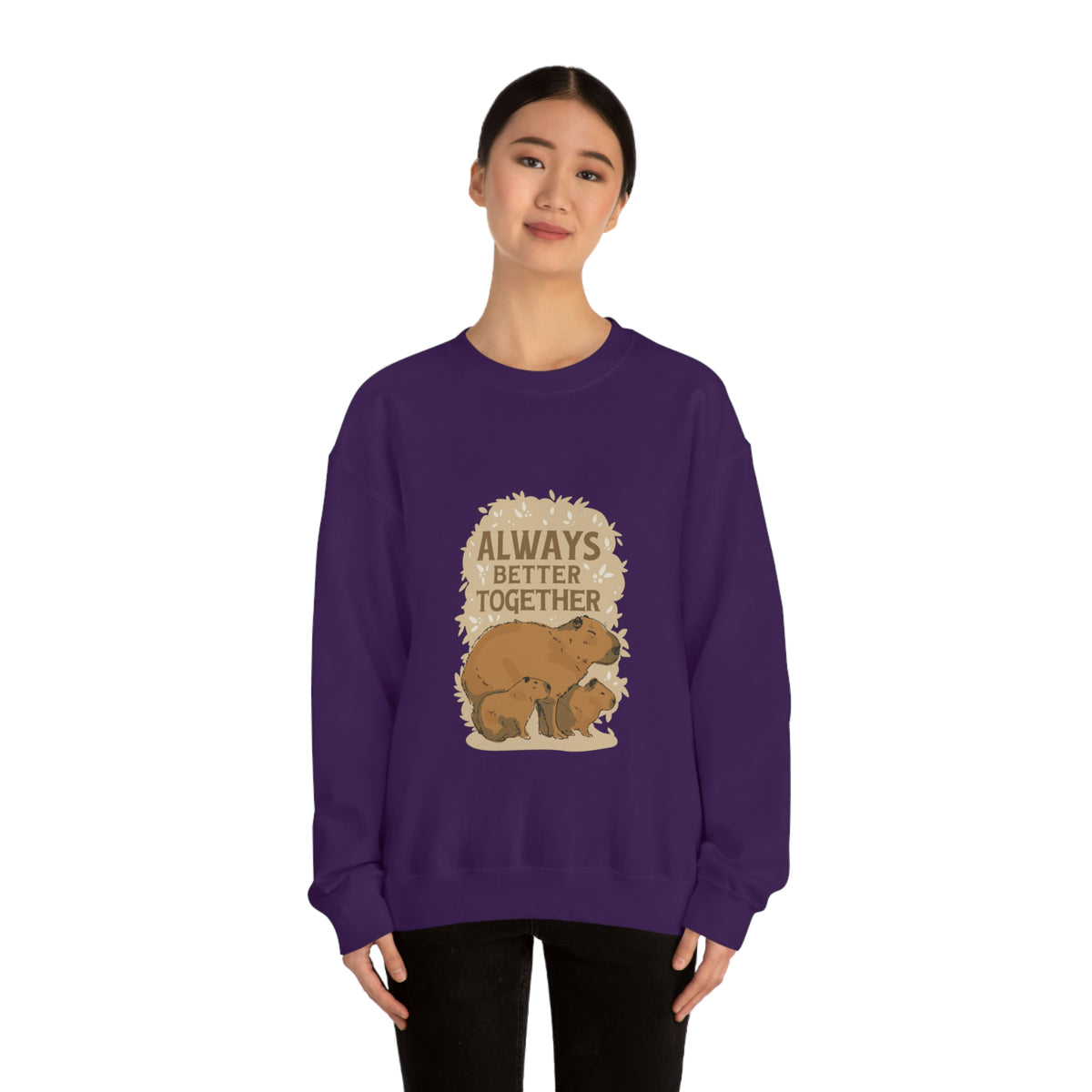 Capybara Family Together - Unisex Sweatshirt