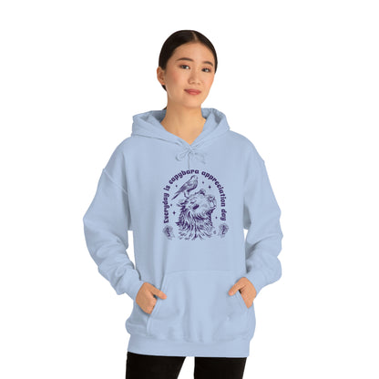 Capybara and Bird - Unisex Hoodie