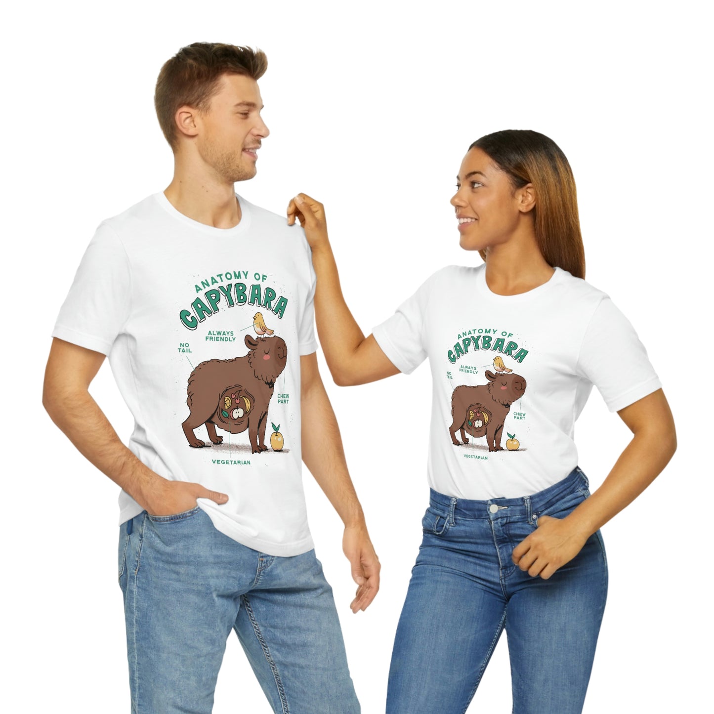 Capybara Anatomy - Premium Unisex Tee