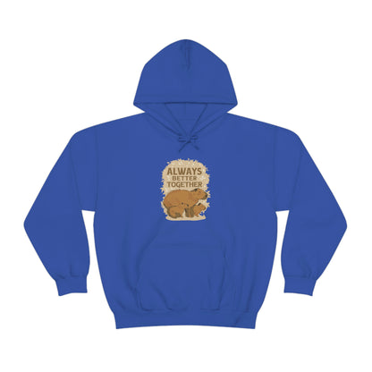 Capybara Family Together - Unisex Hoodie