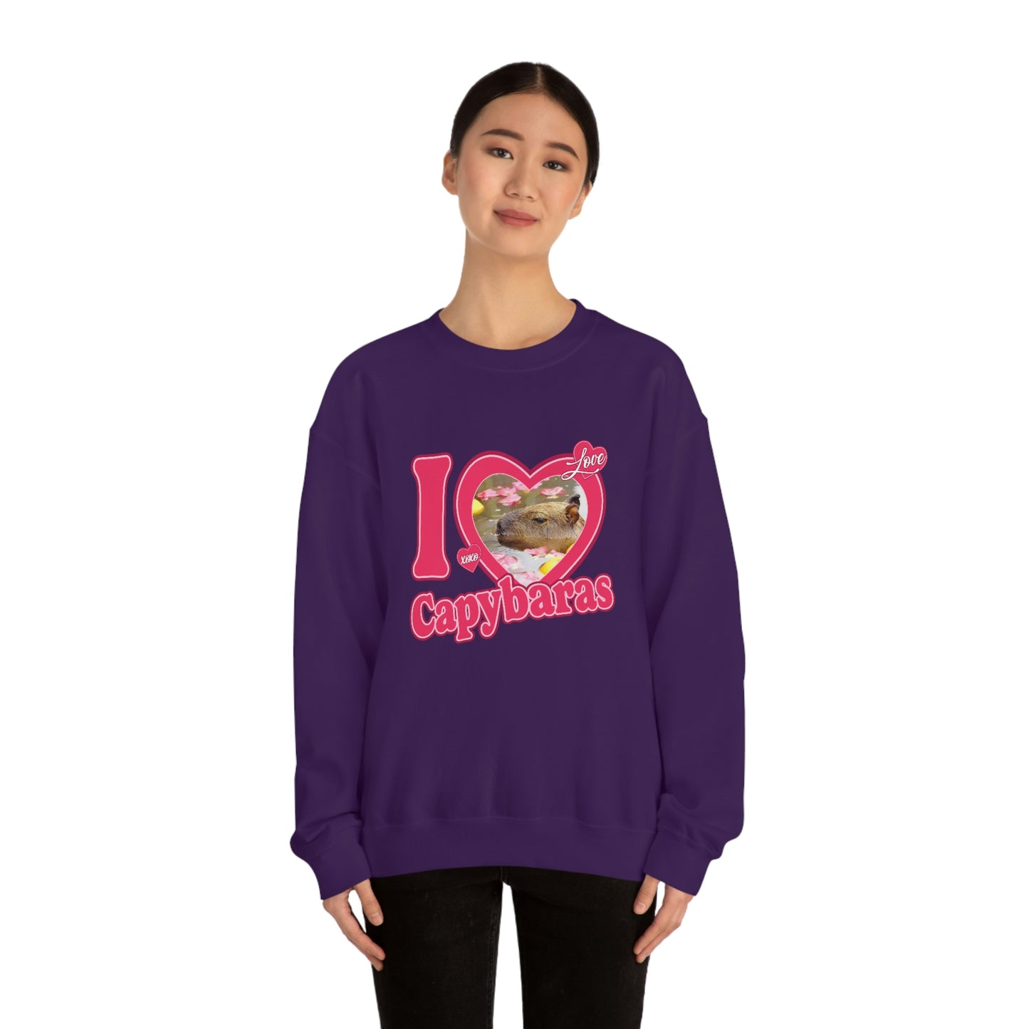 I love Capybaras - Unisex Sweatshirt