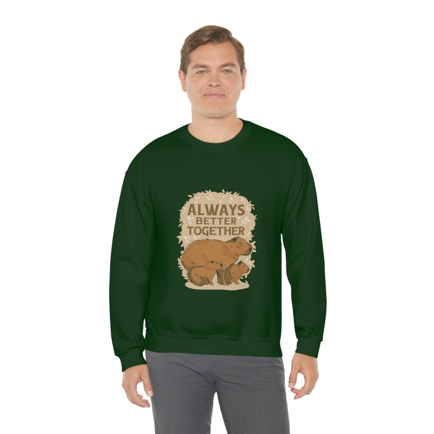 Capybara Family Together - Unisex Sweatshirt