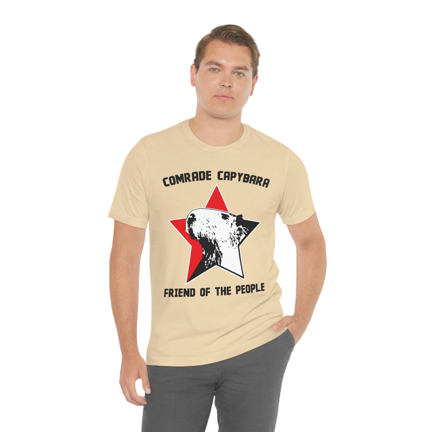 Comrade Capybara - Premium Unisex Tee