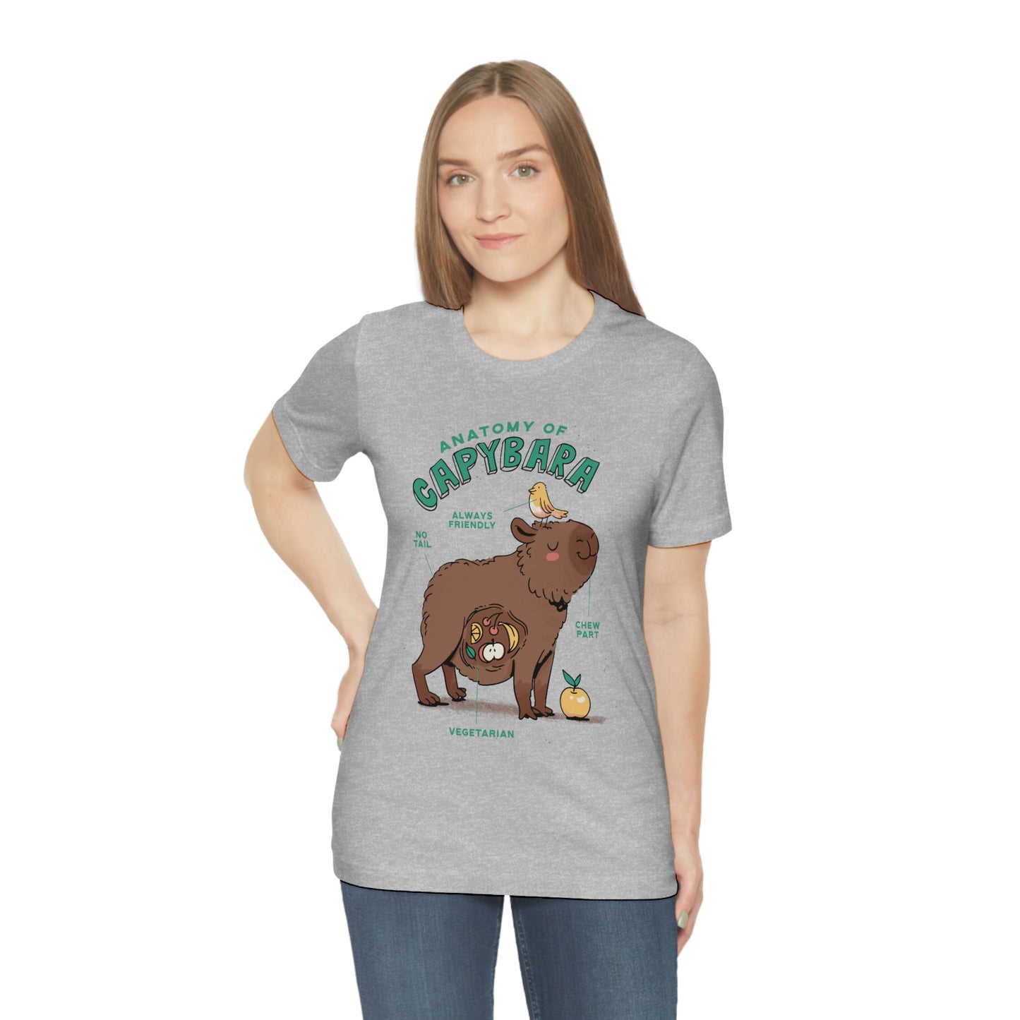 Capybara Anatomy - Premium Unisex Tee