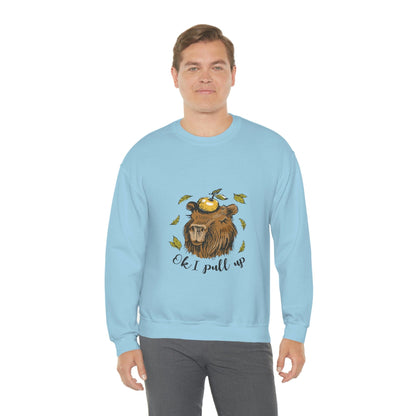 Capybara and Orange - Unisex Sweatshirt