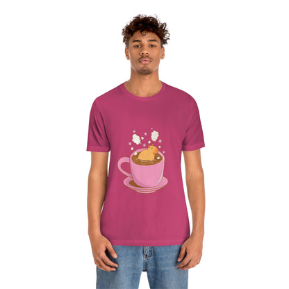 Capybara Hot Coffee - Premium Unisex Tee