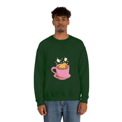 Capybara Hot Coffee - Unisex Sweatshirt