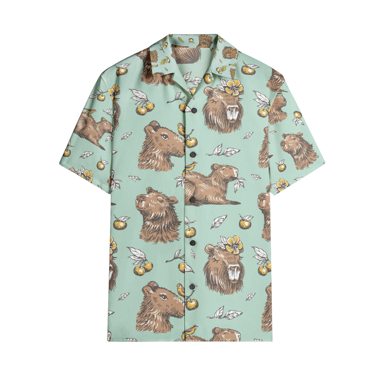 Capybaras Nature - Short Sleeve Shirts
