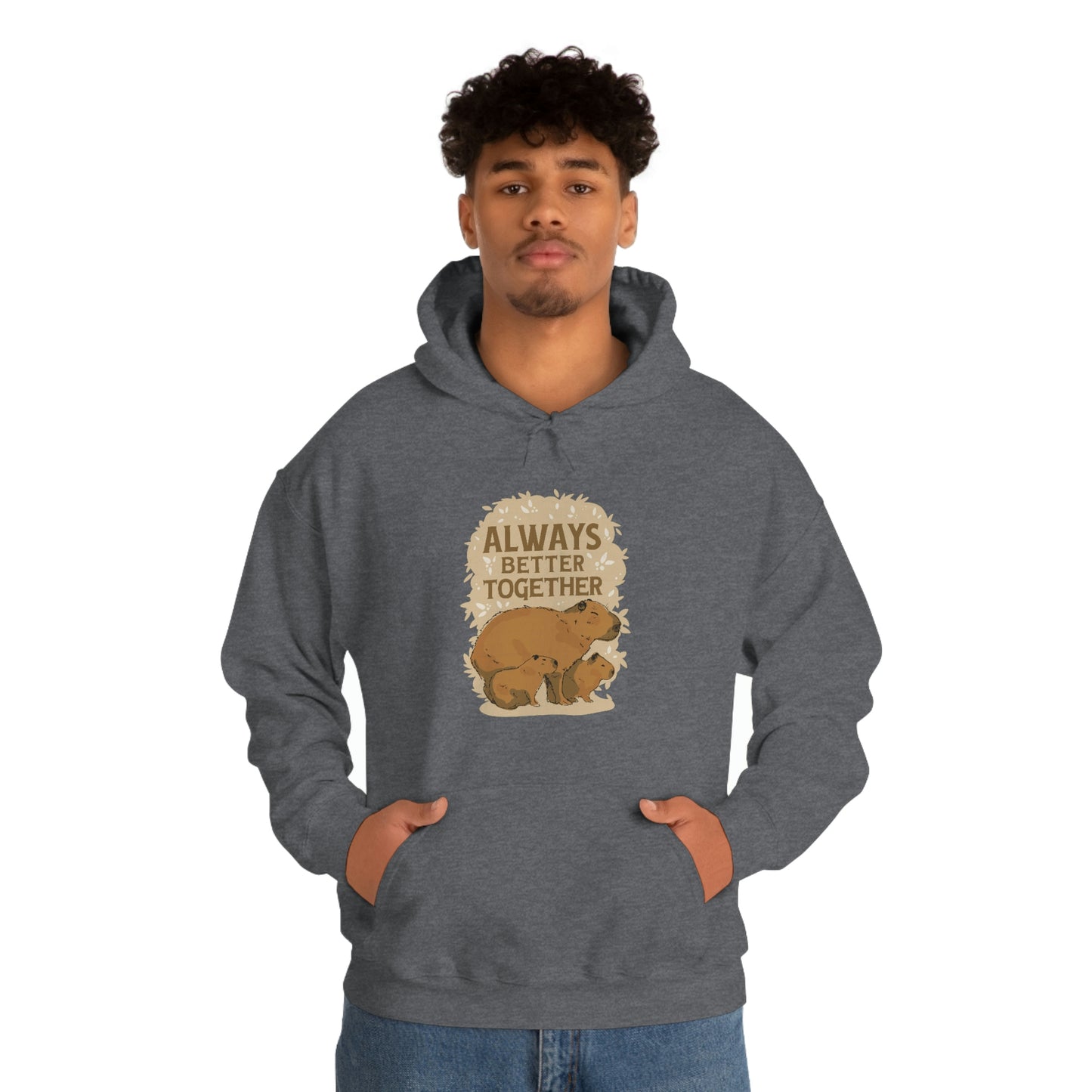 Capybara Family Together - Unisex Hoodie