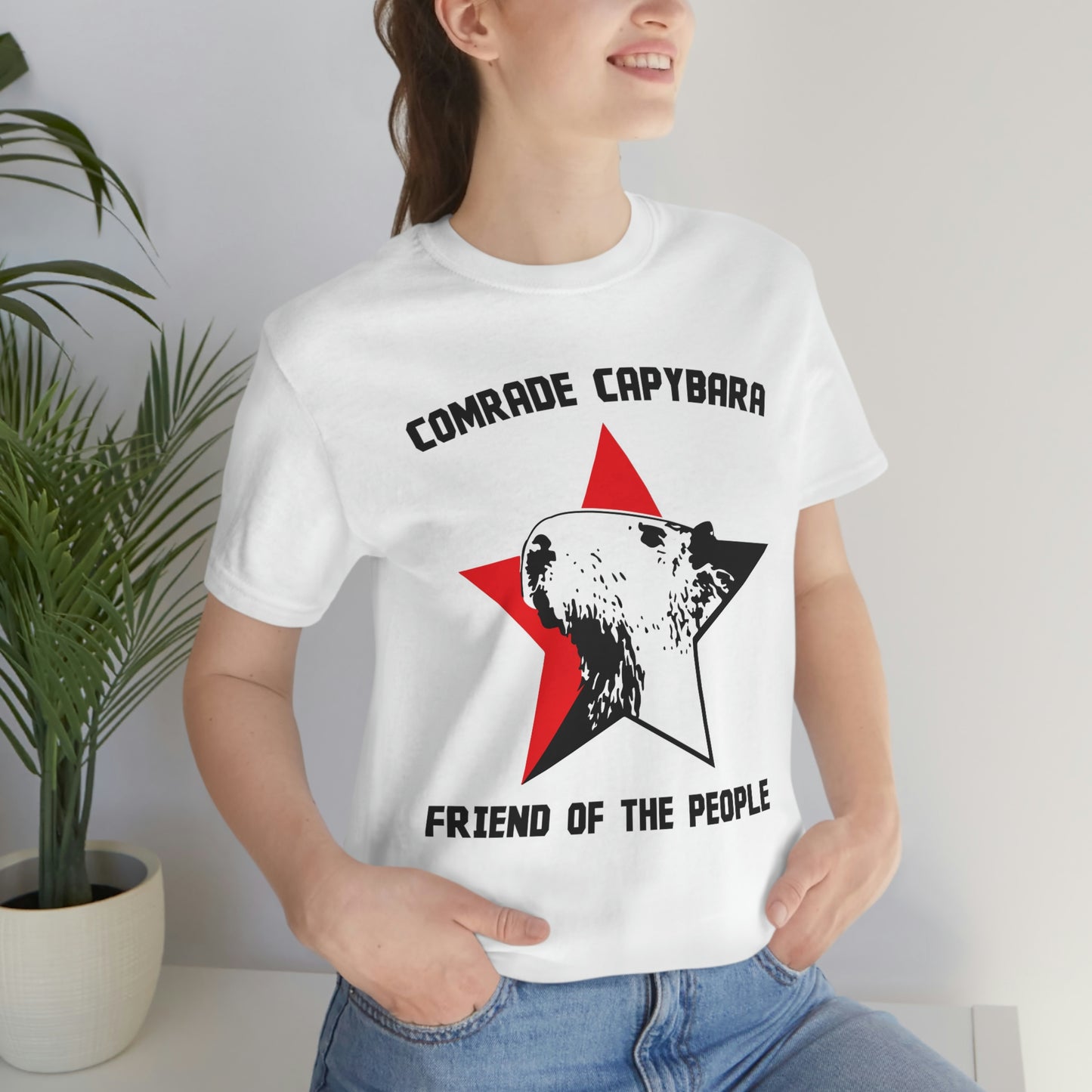 Comrade Capybara - Premium Unisex Tee