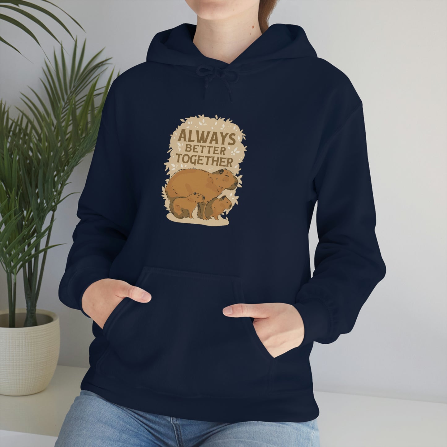 Capybara Family Together - Unisex Hoodie