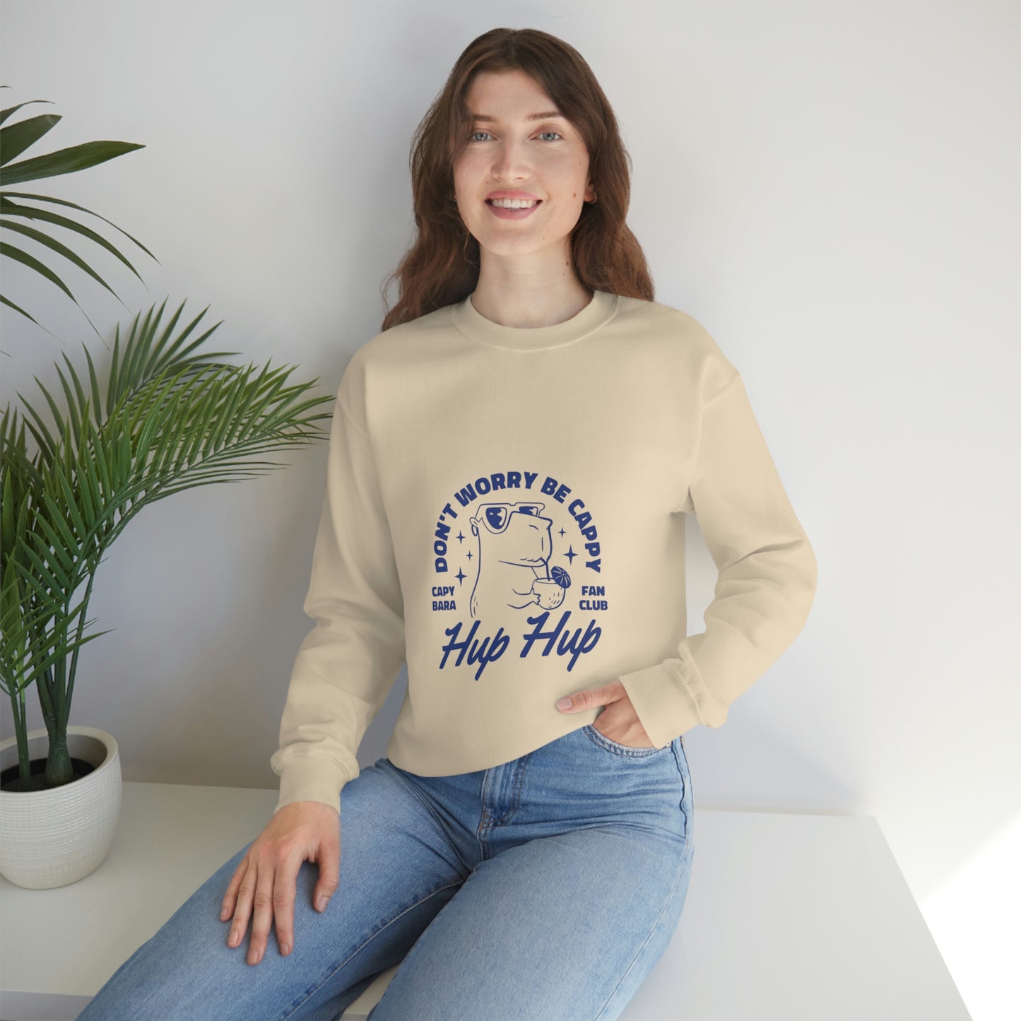 Hup Hup Capybara - Unisex Sweatshirt